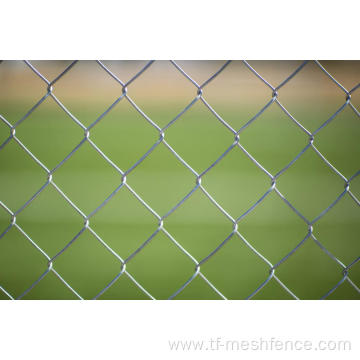 Chain link fence for playground